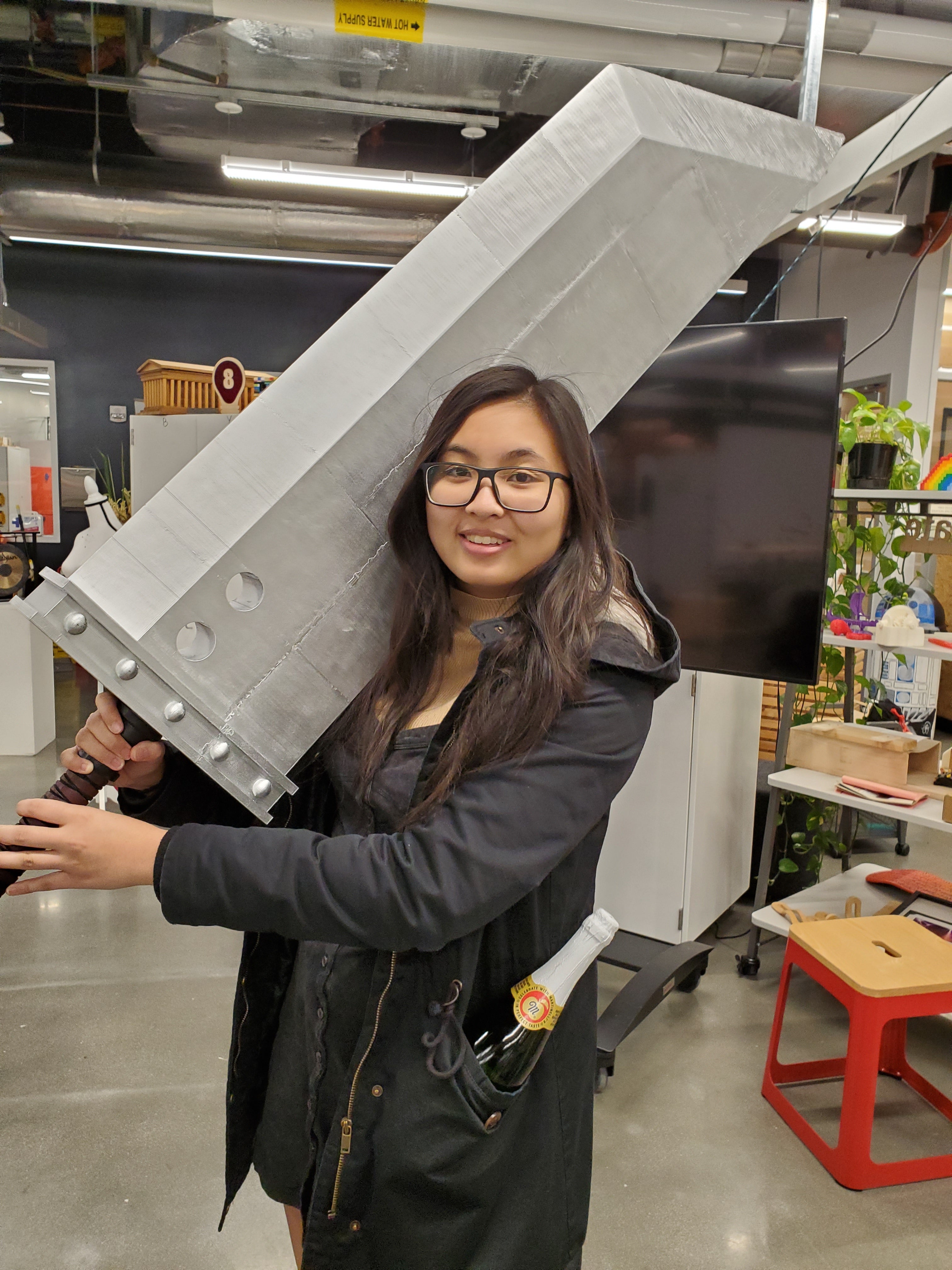 Final Fantasy VII - Buster Sword (STL File)