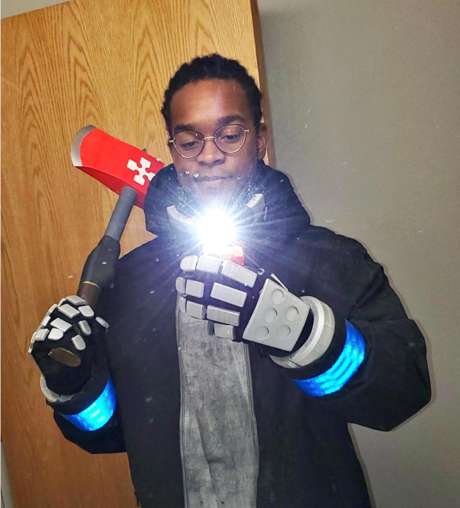 Fire Force - Glove and Neck Guard Set (STL File)