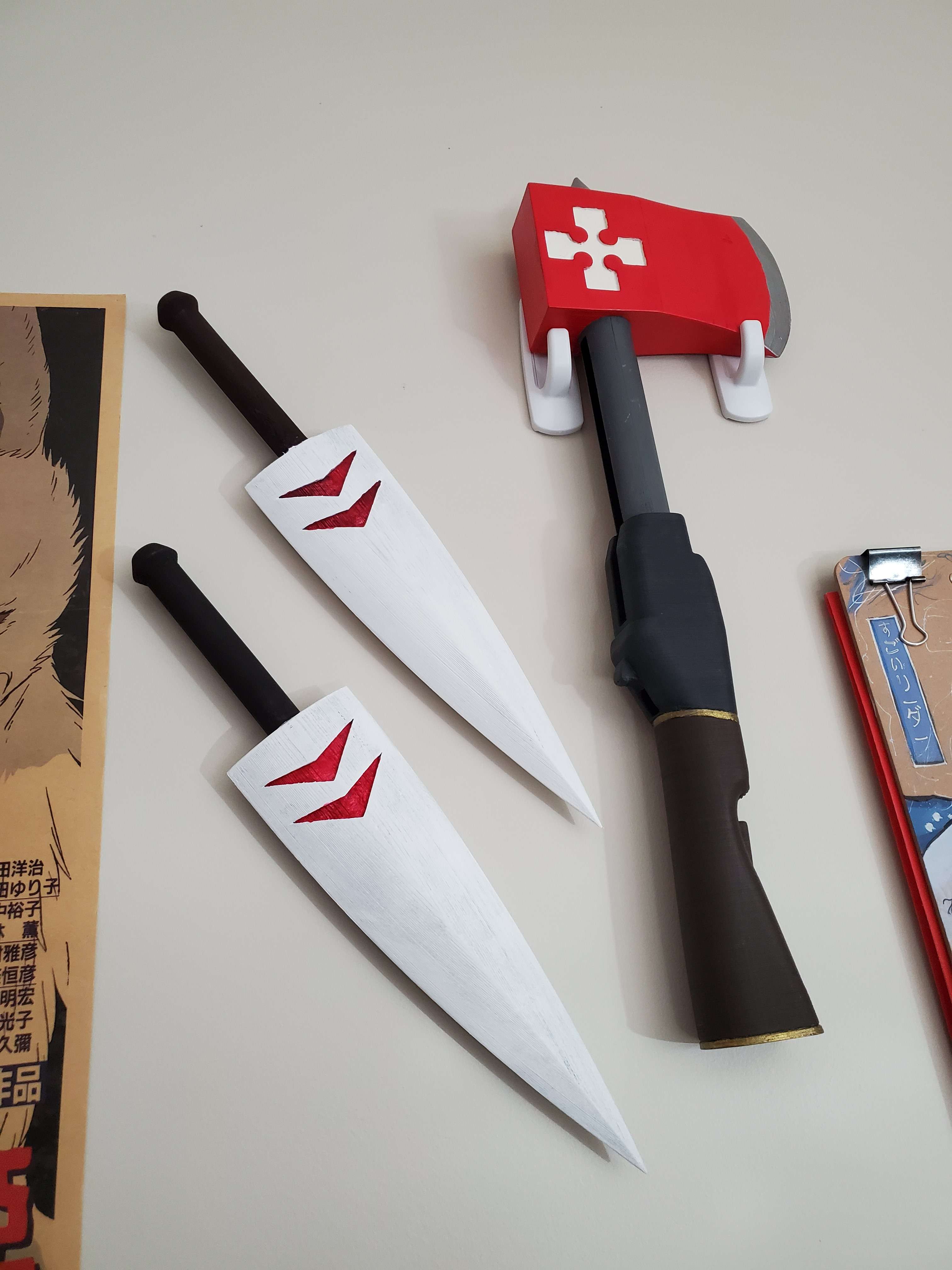 Studio Ghibli - Mononoke Daggers (STL File)