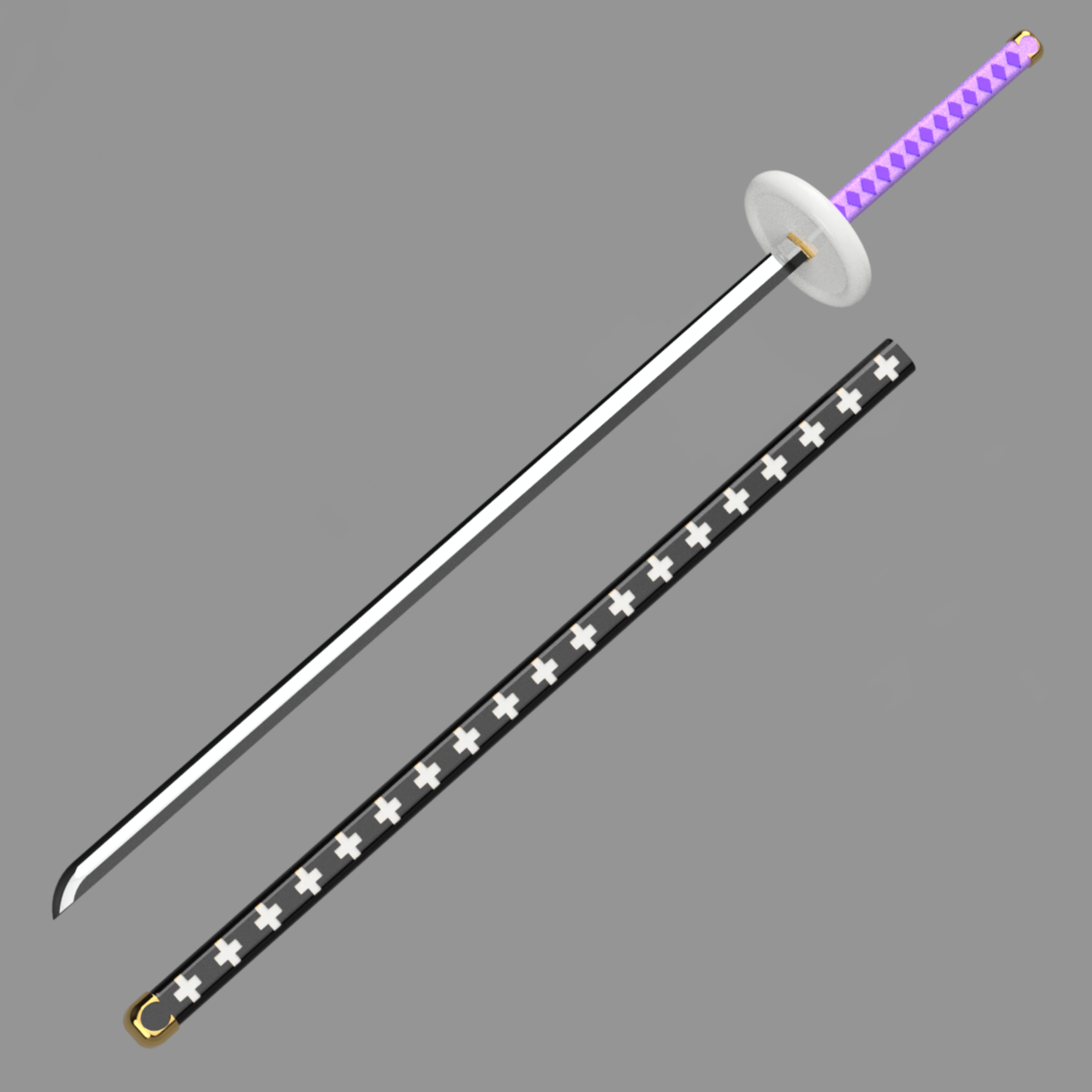 One Piece - Law's Kikoku (STL File)