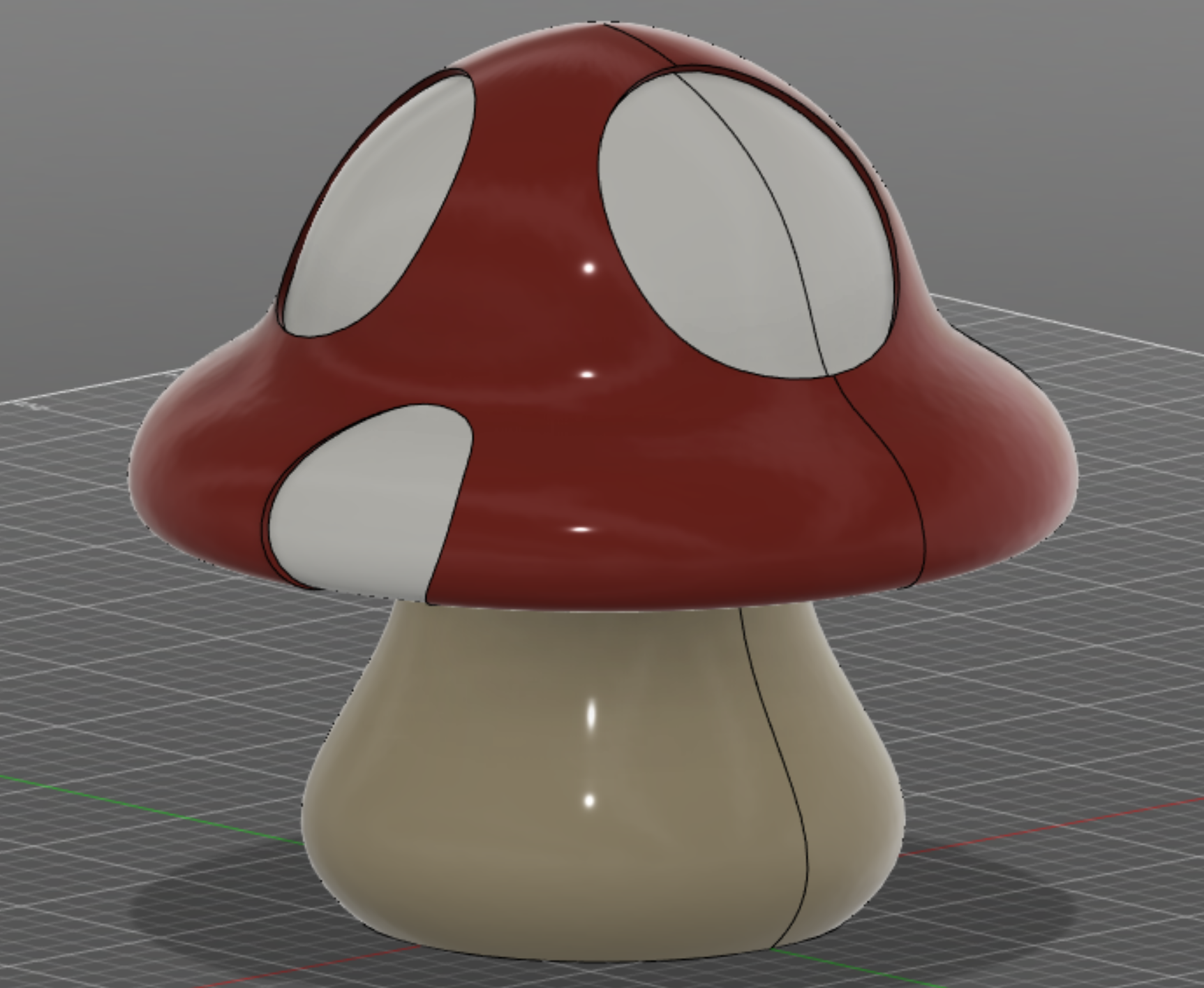 Free - Mushroom (STL File)